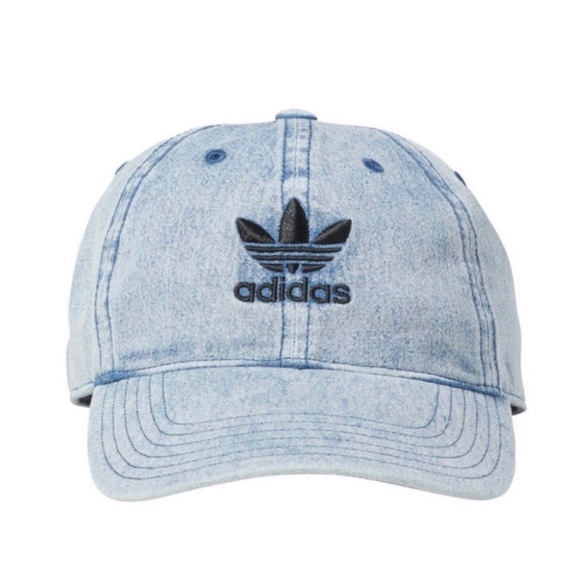SOLD 🆕  | 🧢  Adidas Trefoil Denim Hat - Picture 6 of 8
